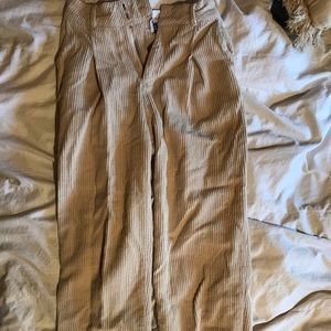 BDG high waited straight leg corduroys